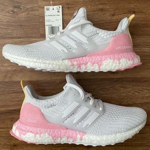 Adidas Ultraboost DNA “Ice Cream Pack - White Light Pink Drip” Women 8/ Men 6.5